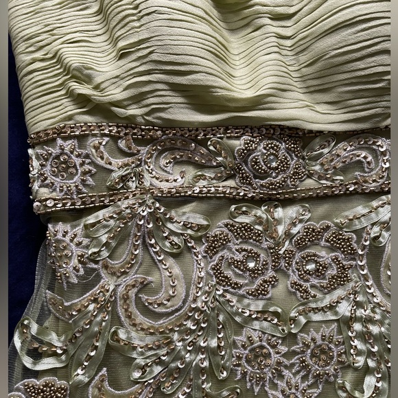 Sue Wong Strapless Silk—Cocktail, Prom, Wedding or Formal Party! - Picture 3 of 7